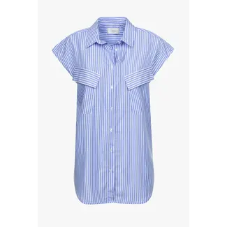 Ame antwerp NISRINE BLUE & WHITE SHIRT