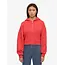 Colorful Standard ORGANIC CROP ZIP HOOD RED TANGERINE