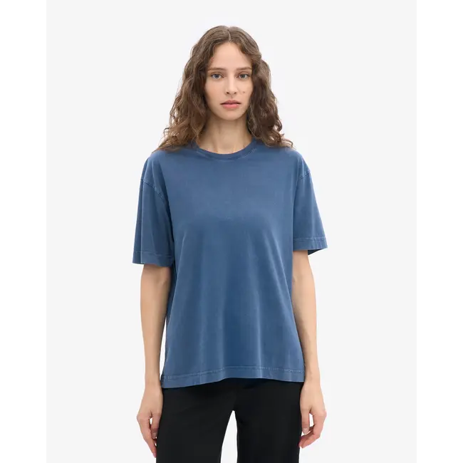 Colorful Standard OVERSIZED ORGANIC T-SHIRT NEPTUNE BLUE
