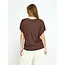 Minus MARA TOP CHESTNUT METAL