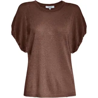 Minus MARA TOP CHESTNUT METAL
