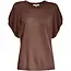 Minus MARA TOP CHESTNUT METAL
