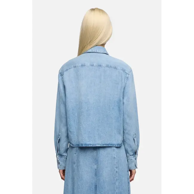 7 FOR ALL MANKIND IVY SHIRT IRIS