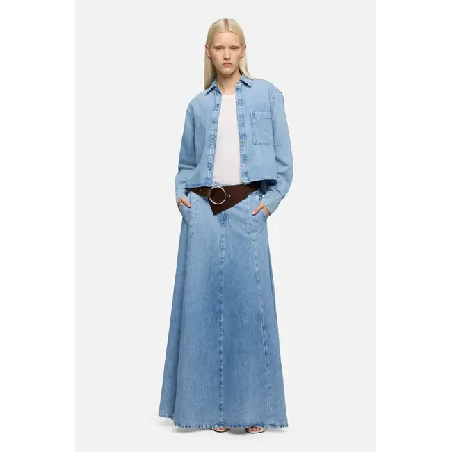 7 FOR ALL MANKIND IVY SHIRT IRIS