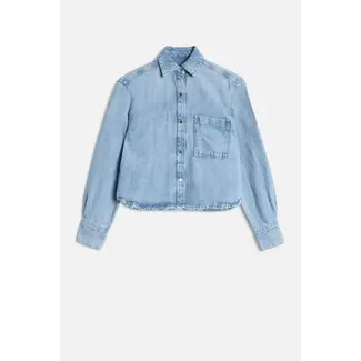 7 FOR ALL MANKIND IVY SHIRT IRIS