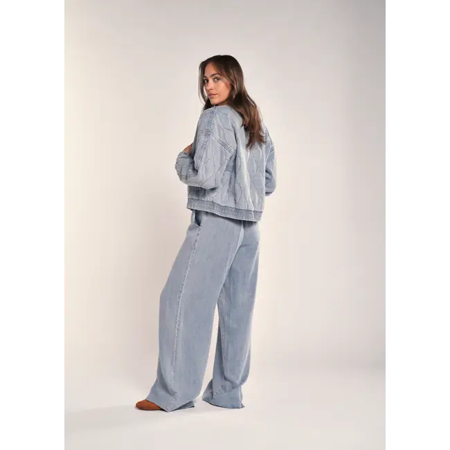 SIMPLE THE BRAND DARREN PANTS SUN FADED BLUE