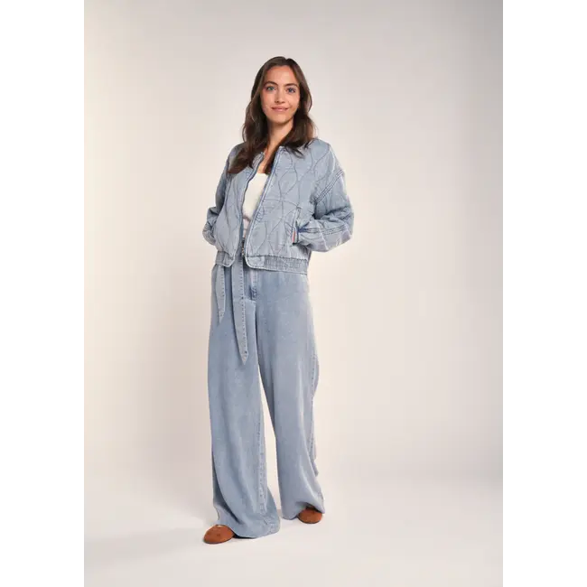 SIMPLE THE BRAND DARREN PANTS SUN FADED BLUE