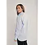 SIMPLE THE BRAND LILLY BLOUSE ICE BLUE STRIPE