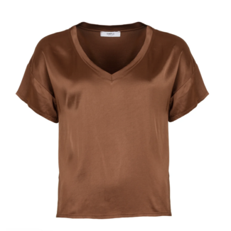 SIMPLE THE BRAND SALLY SHIRT MOCCA
