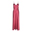 Neo Noir COLLY HEAVY SATEEN DRESS CHERRY PINK