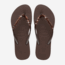 Havaianas SLIM GLITTER II FC DARK BROWN