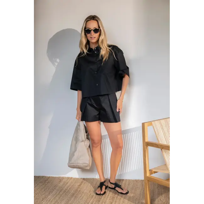 Ruby Tuesday POLIEN SHORT SHIRT BLACK