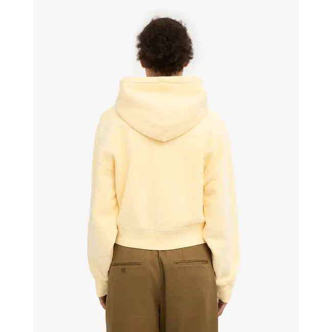 Colorful Standard ORGANIC CROP ZIP HOODSOFT YELLOW