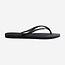 Havaianas SLIM LOGO METALLIC BLACK GOLDEN