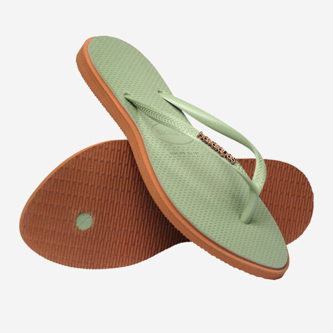 Havaianas SLIM POINT RUST SMOKE GREEN