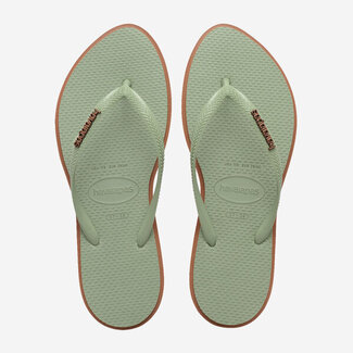 Havaianas SLIM POINT RUST SMOKE GREEN