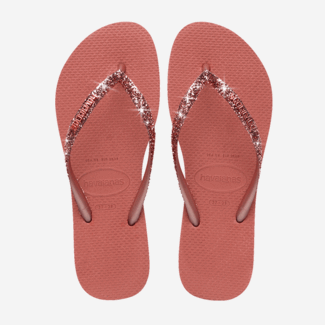 Havaianas SLIM GLITTER II CANYON CLAY
