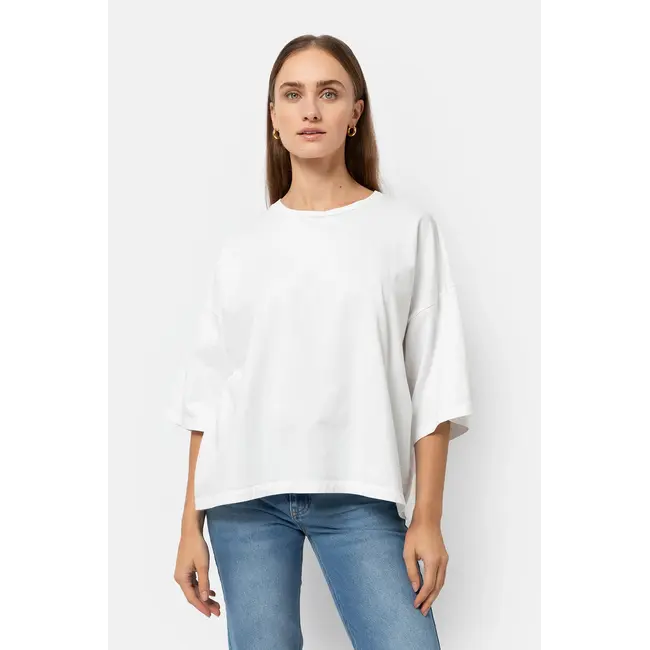 Ame antwerp ELOISE WHITE BOXY T-SHIRT