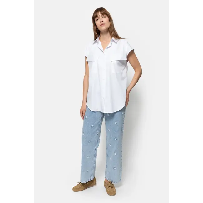 Ame antwerp NISRINE WHITE SHIRT