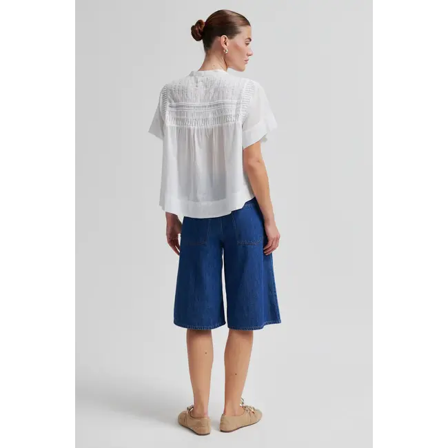 Second Female MAISE BLOUSE WHITE