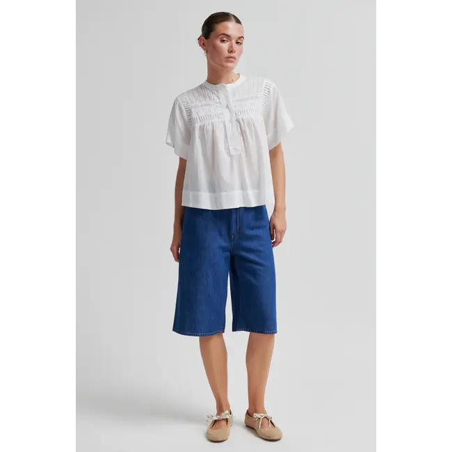 Second Female MAISE BLOUSE WHITE