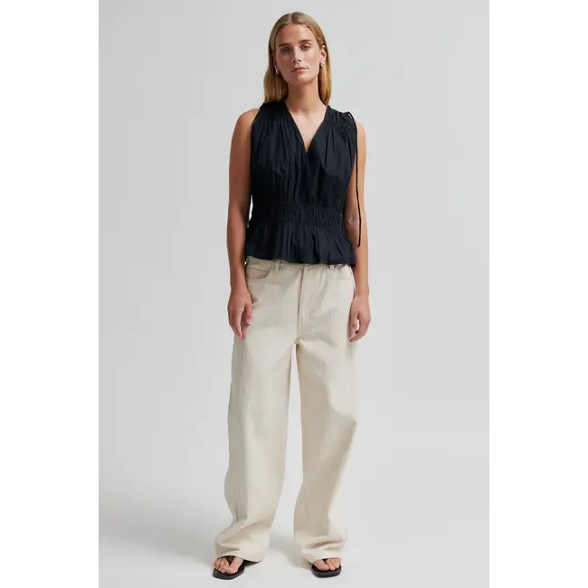 Second Female CARPI TOP BLACK