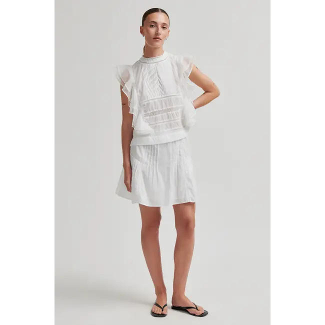 Second Female KRISTEL SKIRT WHITE