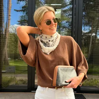 Studio Lavendel LOULOU PULL DARK BROWN