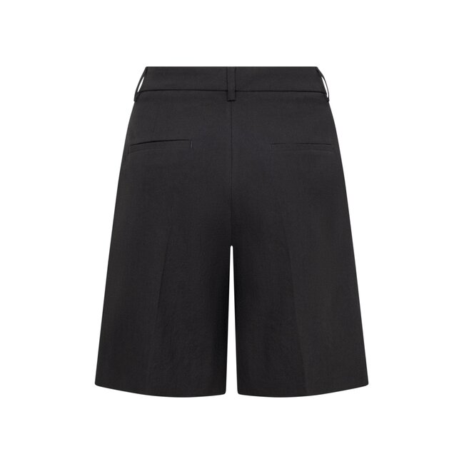 SEDUCTIVE CHRISSY SHORTS FINE LINEN BLACK