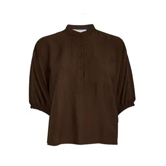 Minus BARBARA BLOUSE CHESTNUT