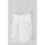 Second Female SHIA STRAP TOP WHITE