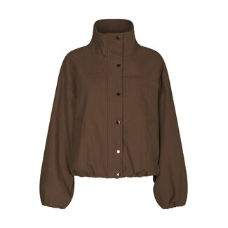 Neo Noir SELIO BOMBER JACKET BROWN