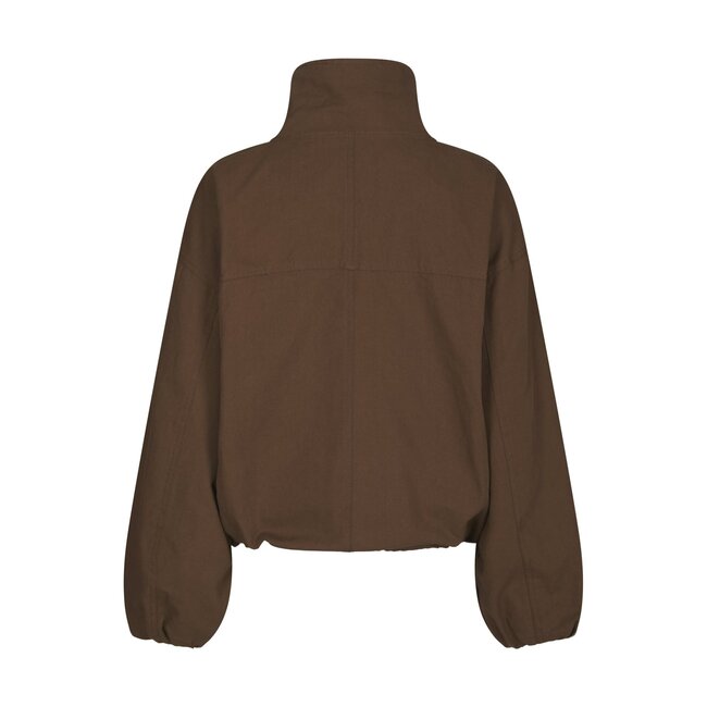 Neo Noir SELIO BOMBER JACKET BROWN