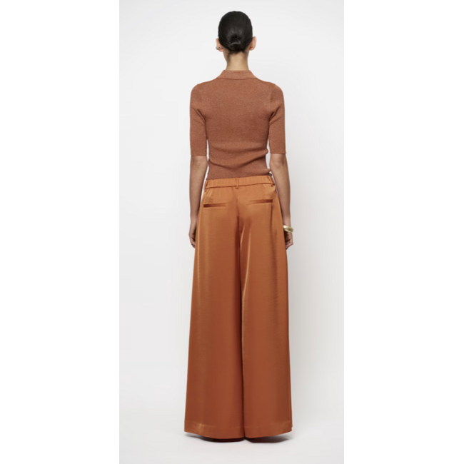 Dante 6 ONIQUE SATIN PANTS SUNSET ORANJE