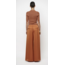 Dante 6 ONIQUE SATIN PANTS SUNSET ORANJE