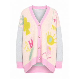 Herzens Angelegenheit CARDIGAN FEATHER MULTI 25254-1305