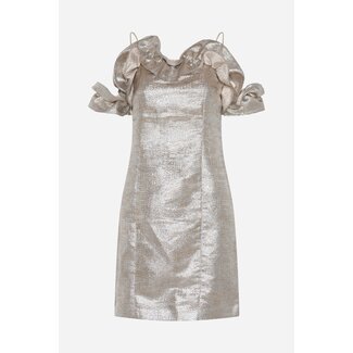 Bruuns Bazaar MARTHA DRESS GOLD/SILVER