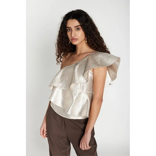 Bruuns Bazaar OLINA TOP GOLD/SILVER