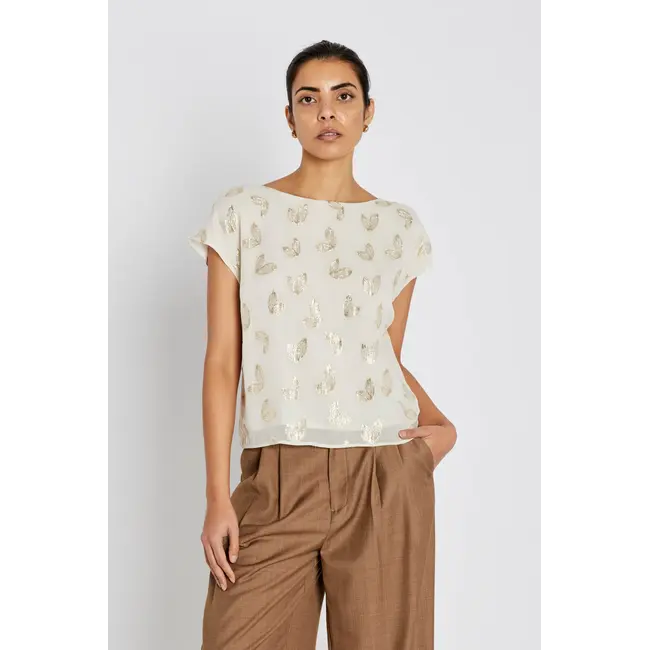 Bruuns Bazaar ALOA BLOUSE MOONBEAM