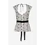 Bruuns Bazaar ORIIA BLOUSES CREAM/BLACK