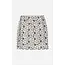 Bruuns Bazaar JOANAS SKIRT CREAM/BLACK