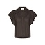 Neo Noir VINSA S VOILE TOP DARK BROWN