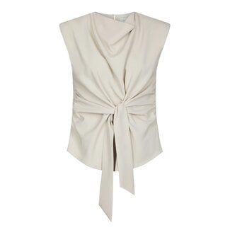 Neo Noir KATARIM CREPE TOP IVORY