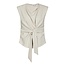 Neo Noir KATARIM CREPE TOP IVORY