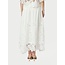Neo Noir YARA LONG EMB SKIRT WHITE