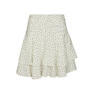 Neo Noir JANIE MINI DOT SKIRT OFF-WHITE