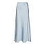 Neo Noir VICKY HEAVY SATEEN SKIRT LIGHT BLUE