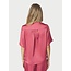 Neo Noir CASADIA HEAVY SATEEN BLOUSE CHERRY PINK