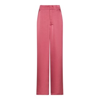 Neo Noir EMMETT HEAVY SATEEN PANTS CHERRY PINK