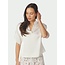 Neo Noir ANELLE HEAVY SATEEN BLOUSE PEARL